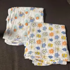 エイデンアンドアネイ プーさん ディズニーおくるみ 赤ちゃん 2枚