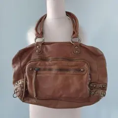 Y2K 00s Brown shoulder Hand bag 平成 ギャル - メルカリ