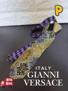 GIANNI VERSACE ネクタイ シルク100% 高級感 イタリア製