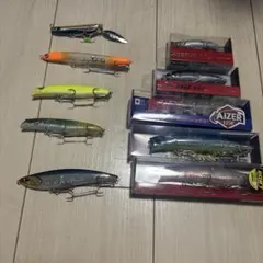 シーバス用ルアーまとめ売り10点値下げ値下げのサムネイル