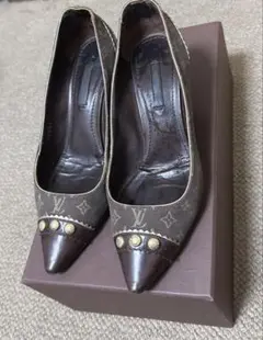 路易威登 高跟鞋 23公分