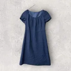 プロモーションボディドレッシング　半袖フォーマルワンピース　ラメ入　シンプル　Ｌ