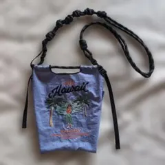 【Ball&Chain】ミニサイズ ハワイ刺繍 ストラップ付きのサムネイル