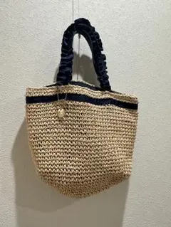 any SiSフリルハンドルのかごバッグ