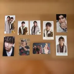 SixTONES 髙地優吾 森本慎太郎 フォトカード9枚セット