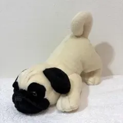【当時物】ぬいぐるみの三英　パグ ぬいぐるみ