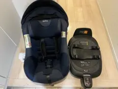 Aprica クルリラ ビッテX プロテクト チャイルドシート ブラック 中古