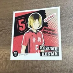 ハイキュー ステッカー 孤爪研磨