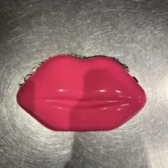 唇バッグ　ピンク