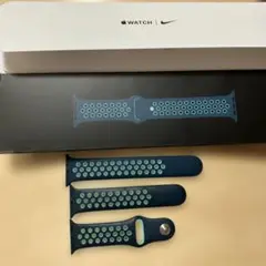 Apple Watch Nike ミッドナイトターコイズ/オーロラグリーン40
