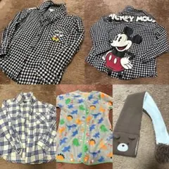 キッズ服まとめ売り4点セット 110cm H&M ミッキー　男の子 秋冬【人気】