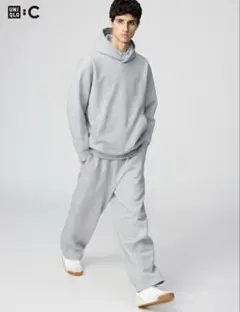 ユニクロc スウェットワイドパンツ ジョガーパンツ
