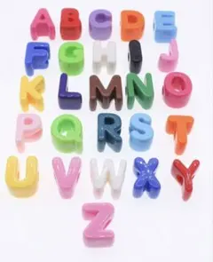 アルファベットビーズ