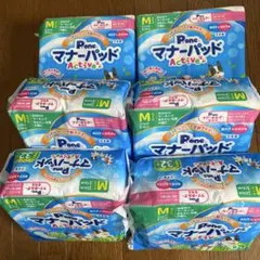 P.one マナーパッド Mサイズ 5袋✖️32個➕29 ＝189枚のサムネイル