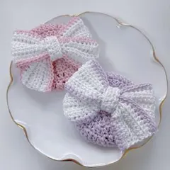 【薄紫リボンベレー帽】にじぱぺっと　ぬい帽子　ぬい服　ベレー帽 10cmぬい