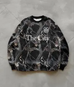 The City カモフラ柄 スウェット トレーナー