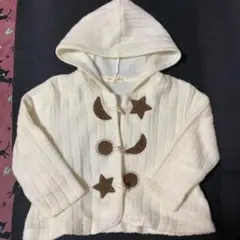 【美品】キッズ　フード付きアウター　女の子　110cm