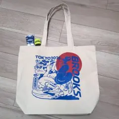 BROOKS TOKYO 2026 トートバッグ　反射バンドのおまけ付き