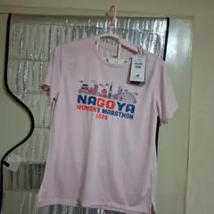 新品未使用タグ付きNewBALANCeTシャツピンクLのサムネイル