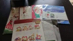まとめ売り クリスマスカードとレターセット