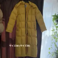 MICHEL KLEIN ロングダウンジャケット　サイズ40 (M)のサムネイル