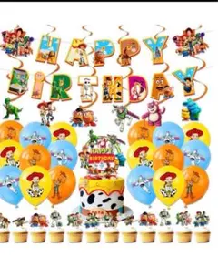 トイストーリー 誕生日 飾り付け トイストーリー キャラクター バルーン 風船