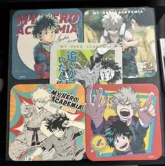 僕のヒーローアカデミア アートコースター rivals デク・爆豪5枚セット