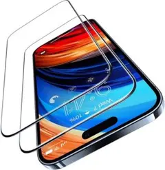 iPhone 14 Pro ガラスフィルム TORRAS 2枚セット