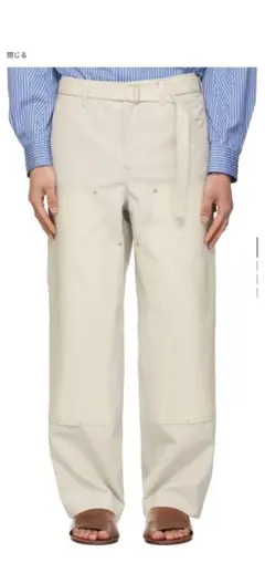 26ss新作　Sacai carhartt duck pants