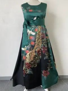 3291 着物　リメイク　ドレス　ワンピース