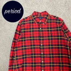 P367 RalphLauren ラルフローレン　チェック　BDシャツ　古着