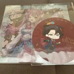 にじさんじ　アニカフェ　コースター　クリア色紙　ヤン・ナリ　三枝明那