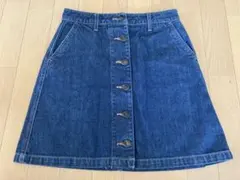 お値下げ☆美品 LOWRYSFARM デニムスカート Ｍサイズ