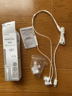 iphone／ipad／iPod用有線イヤホン　Lightning端子
