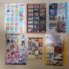 ジャンプ　アニメキャラクター シール　6枚セット！