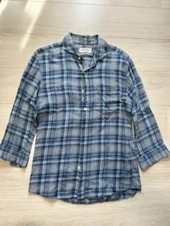 NANO-UNIVERSE チェック柄シャツ Mサイズ