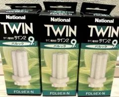 National ツイン蛍光灯 3個 ツイン2 FDL9EX-N パルック 9Wのサムネイル