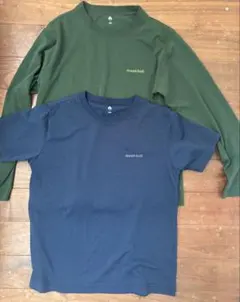 モンベル　長袖・半袖2枚セット