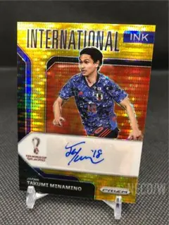 南野拓実 直筆サイン入りカード ミントモール / MINT 渋谷店 / EPOCH2021 サッカー日本代表