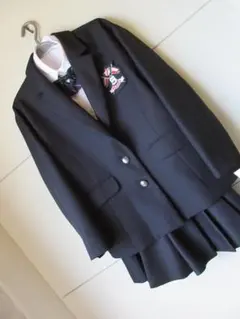 新品　１５０cm　女児　フォーマルキュロット　スーツ　黒　RH4