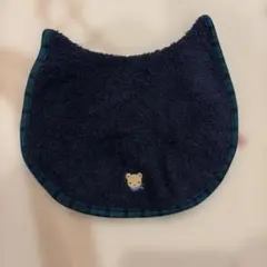 familife クマ刺繍 ネイビー スタイ