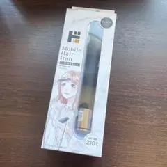 【送料無料】USBモバイルヘアアイロン ブラック