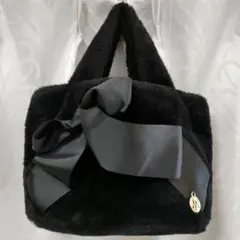 M'S GRACY ブラックトートバッグ