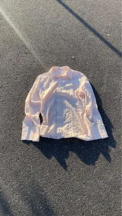 00s Paul Smith ピンク ストライプ 長袖シャツ L