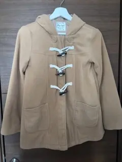 Jessy Logan フード付きダッフルコート ベージュ 150