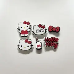 クロックス ジビッツ アクセサリー ハローキティ 6個セット