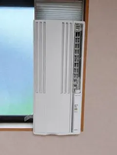 窓用エアコン 本体 リモコン付き　コロナルームエアコン送料込みのサムネイル