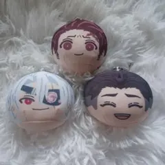鬼滅の刃 おまんじゅうにぎにぎマスコット7 竈門炭治郎 宇隨天元 悲鳴嶼行冥