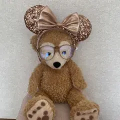 美品♡ミニーマウス風カチューシャ ゴールド