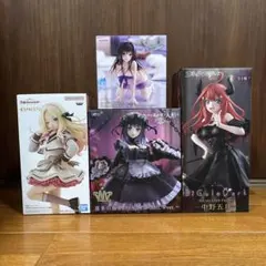 美少女フィギュア４体 十王星南 喜多川海夢 黒江雫ver. 中野五月 古手川唯
